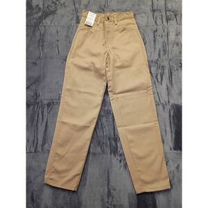 Wrangler Boys 306BTNS Slim Fit Tan Chino Pants Size 14 New With Tags
